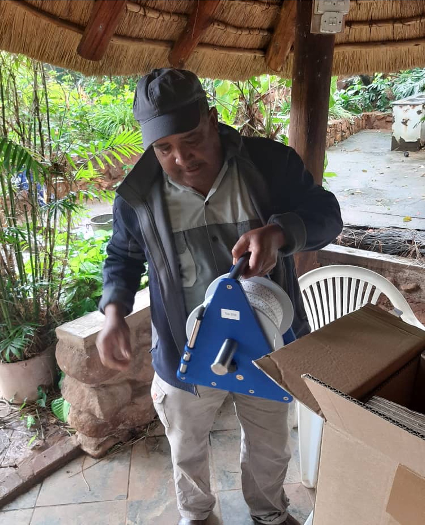 champ with water meter